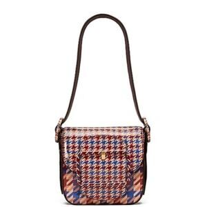 NWOT Tory Burch Sawyer Houndstooth Mini Shoulder bag
